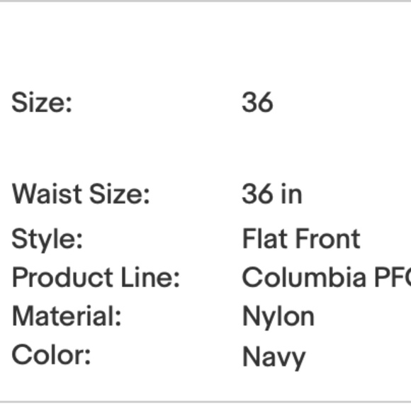 Columbia PFG Blood And Guts III Navy Shorts Men's - Picture 12 of 12